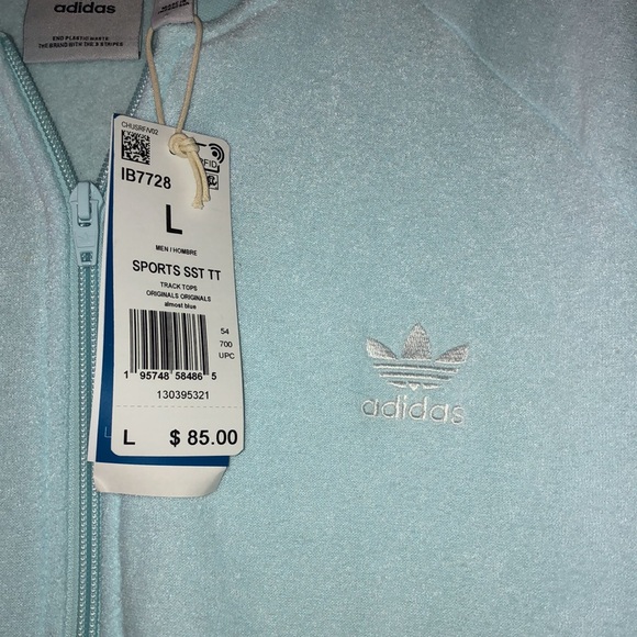 NWT- Adidas unisex “better cotton initiative” full zip - Picture 4 of 9